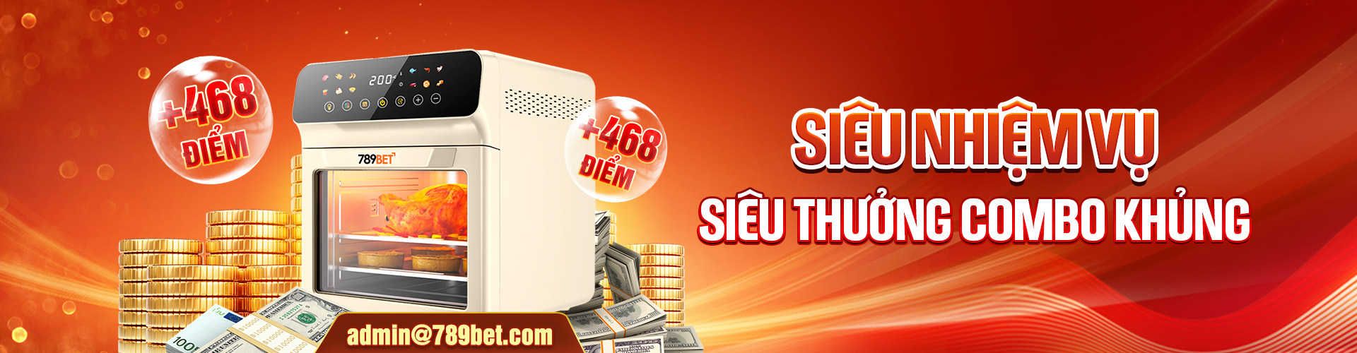 Nhiệm vụ nhận lò vi sóng 789BET